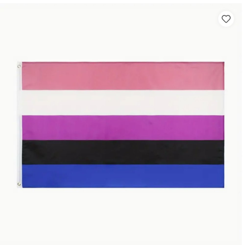 Genderfluid Pride Flag - NWT